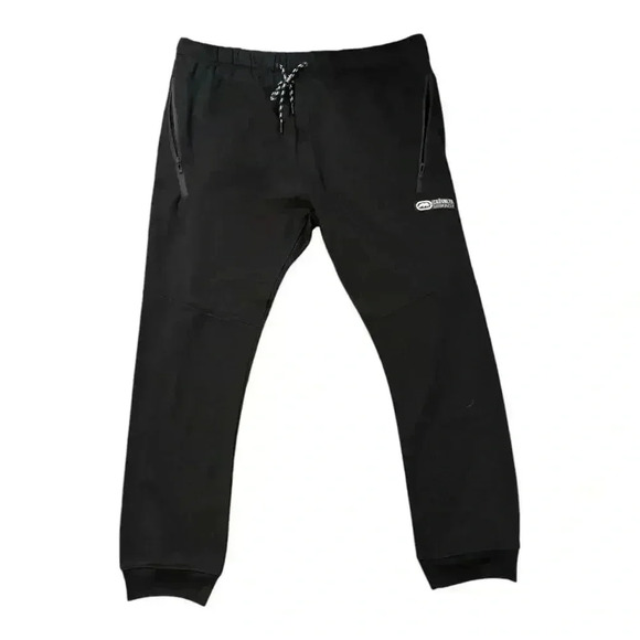ECKO UNLTD Men's Lightweight Drawstring Sweatpants Joggers Black Size 3X - Picture 2 of 9